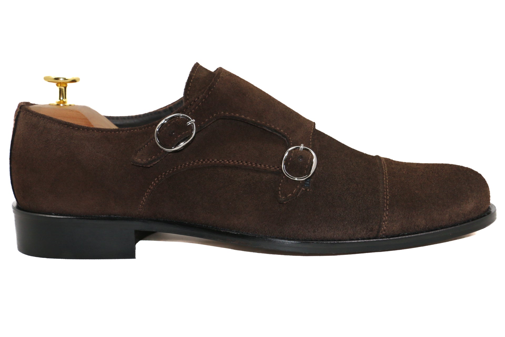 SOFIA - DARK BROWN SUEDE