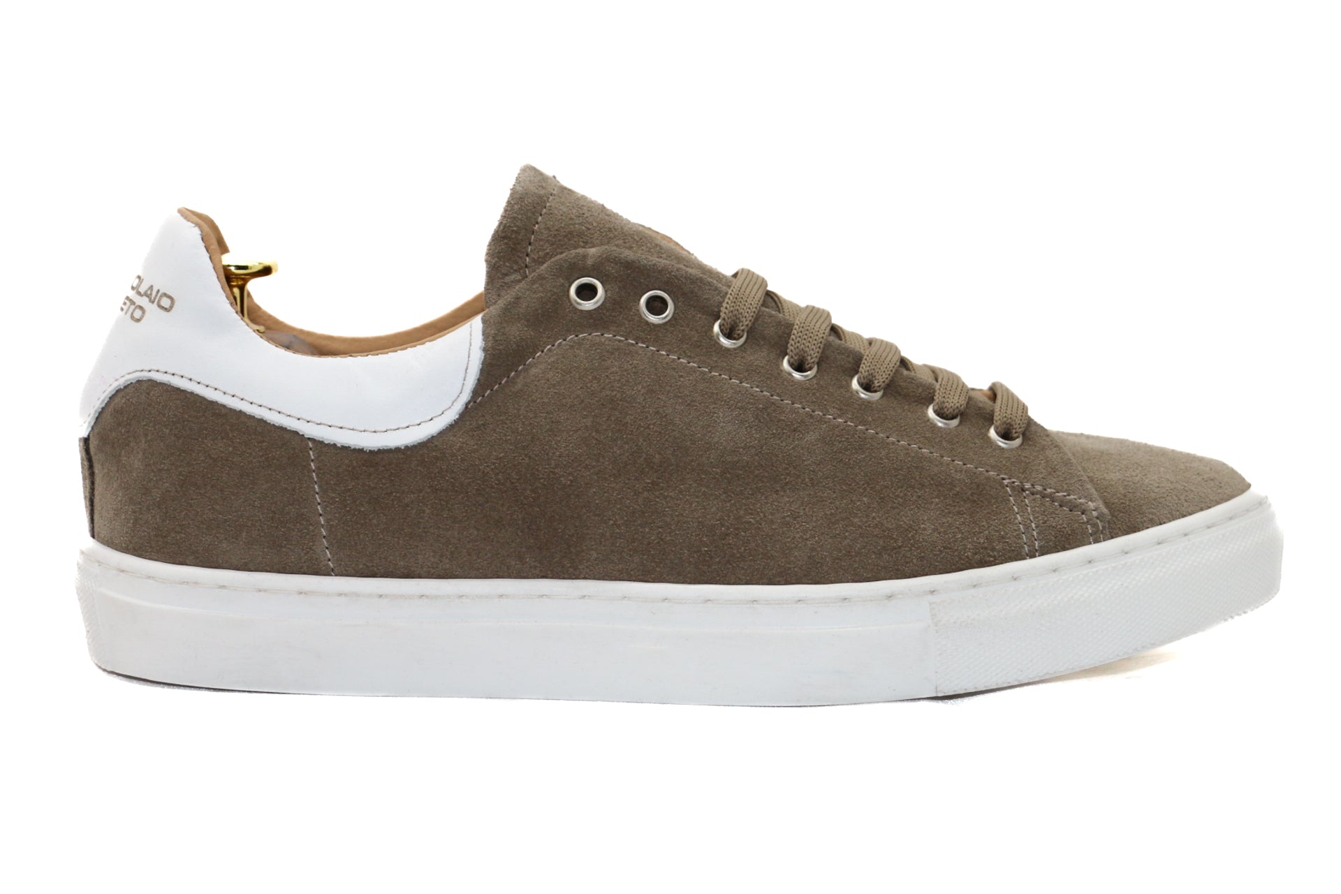 MANHATTAN - SNEAKERS EN DAIM TAUPE