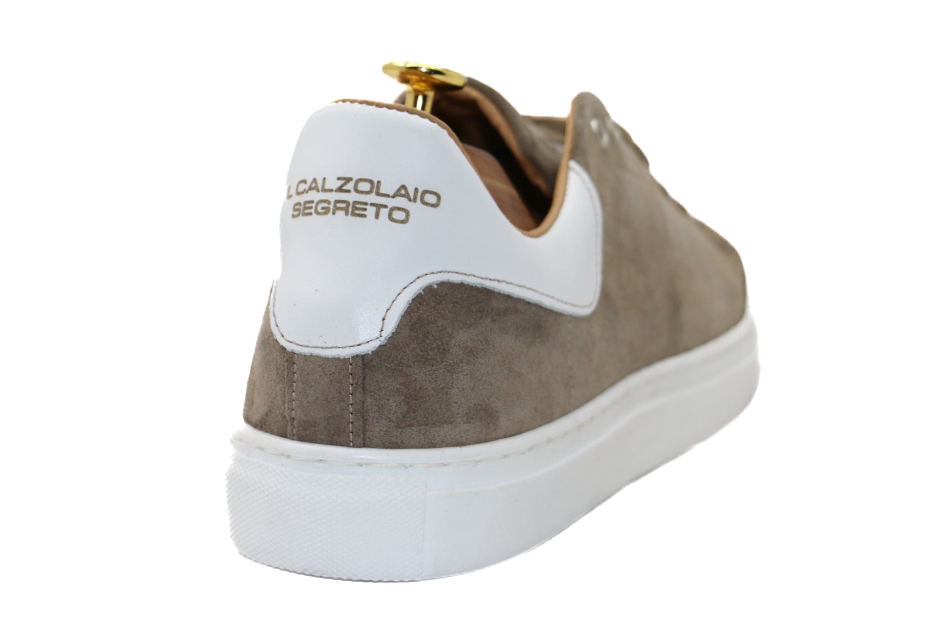 MANHATTAN - SNEAKERS CAMOSCIO TAUPE