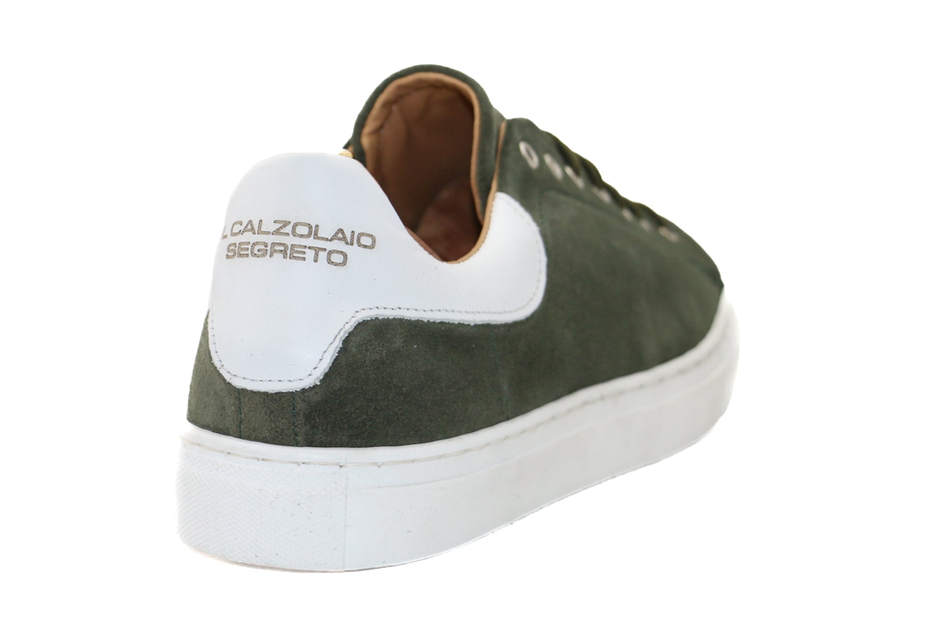 MANHATTAN - SNEAKERS CAMOSCIO VERDE