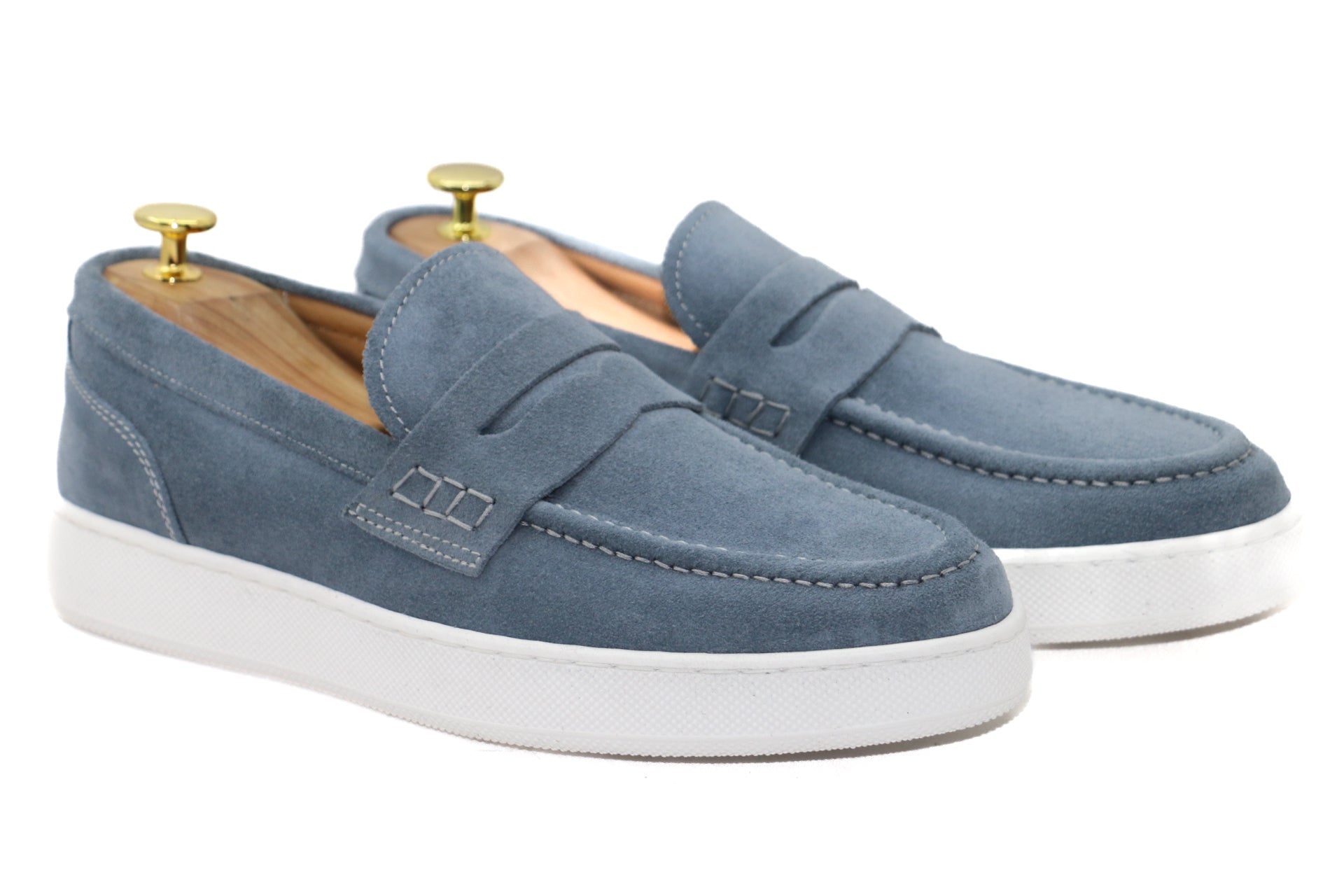 LONDON - SUEDE JEANS LOAFERS