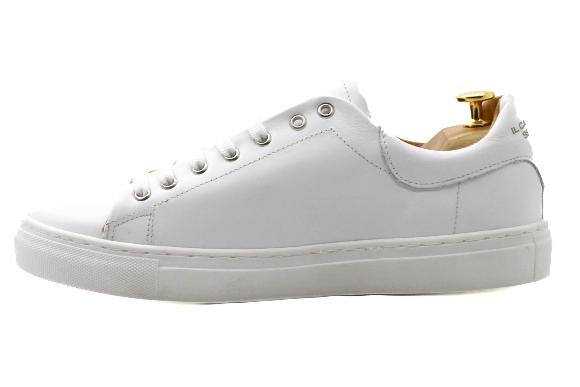 MANHATTAN - SNEAKERS VITELLO BIANCO