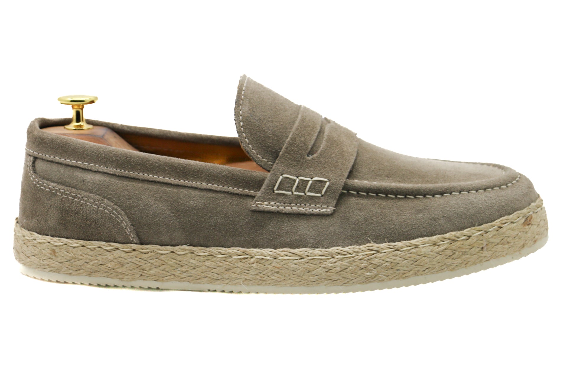 POSITANO - ESPADRILLES CAMOSCIO TAUPE