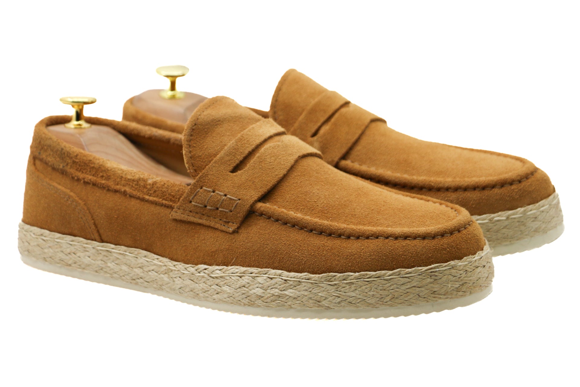 POSITANO - LEATHER SUEDE ESPADRILLES