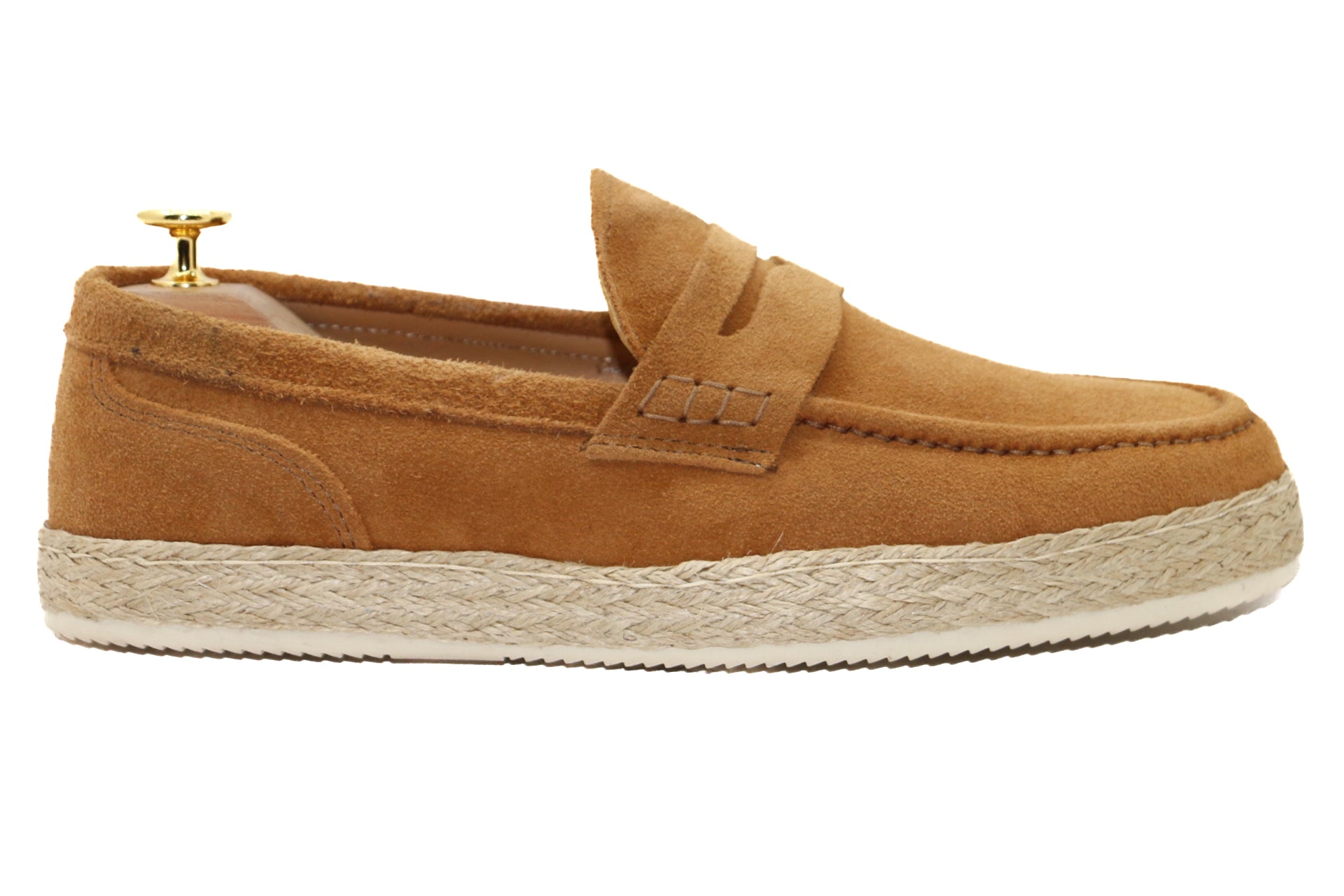 POSITANO - ESPADRILLES EN CUIR DAIM