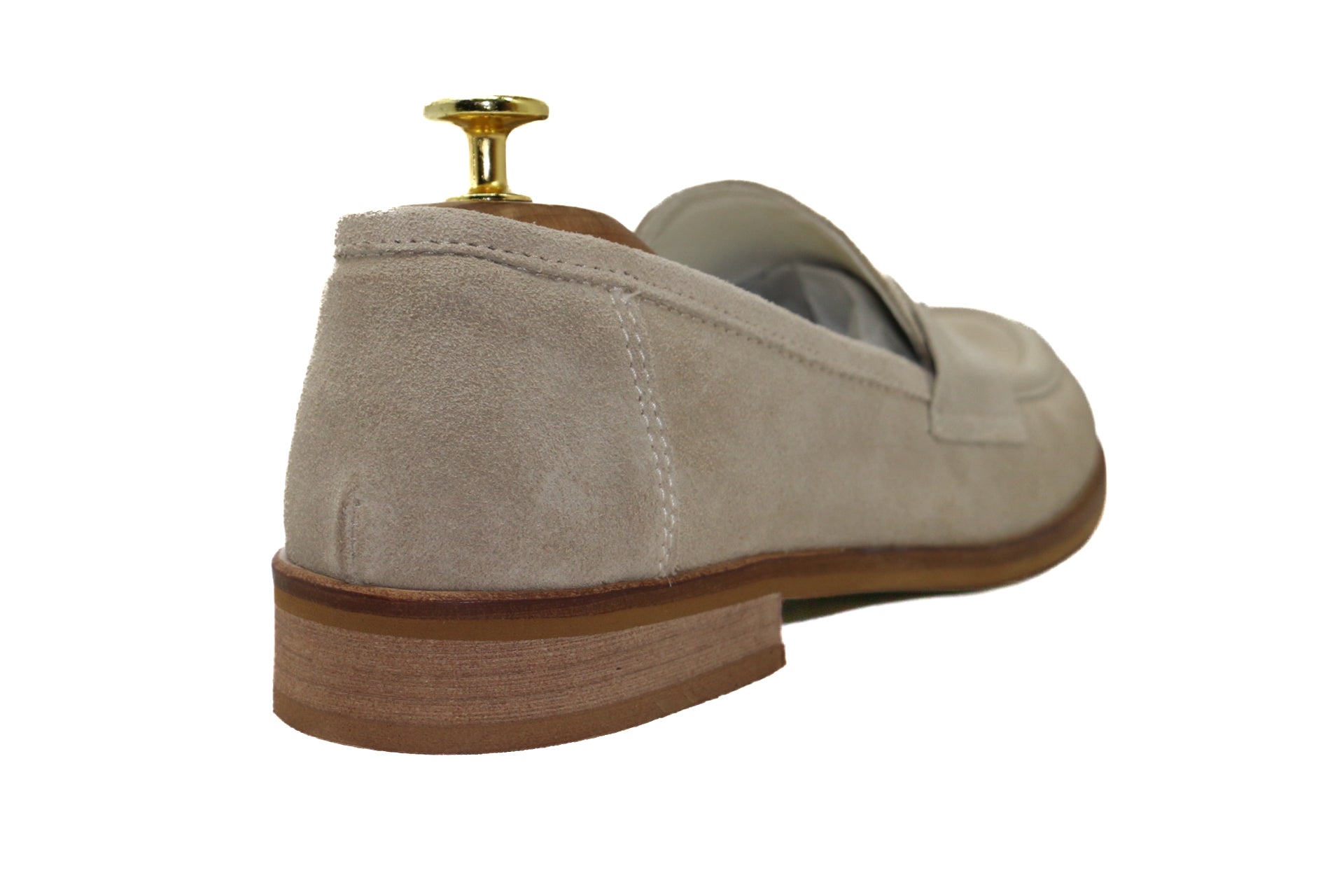 BERLINO - MOCASSINO DA DONNA- CAMOSCIO TAUPE