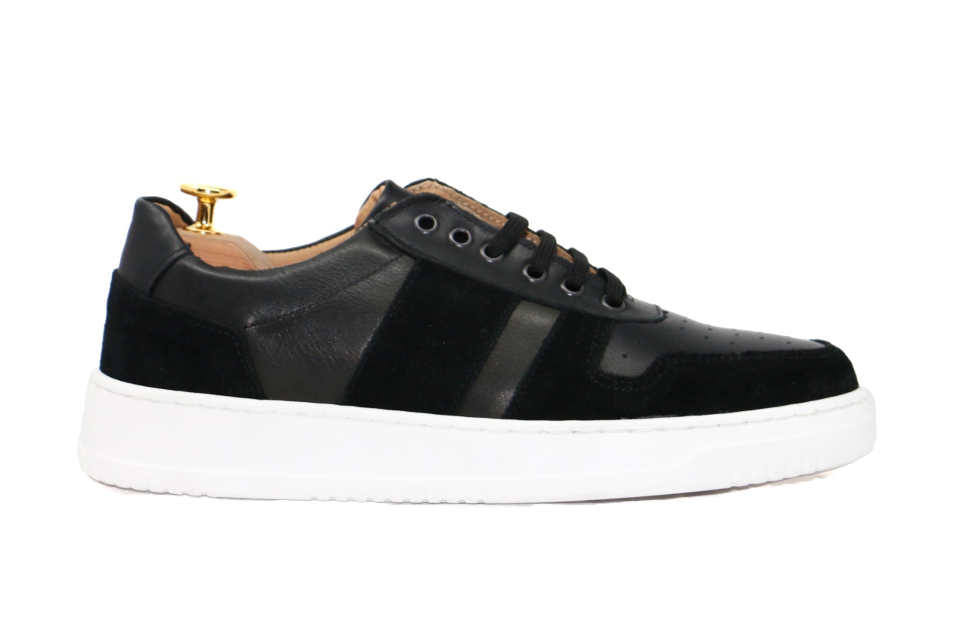 NEW YORK - BLACK CALF SNEAKERS