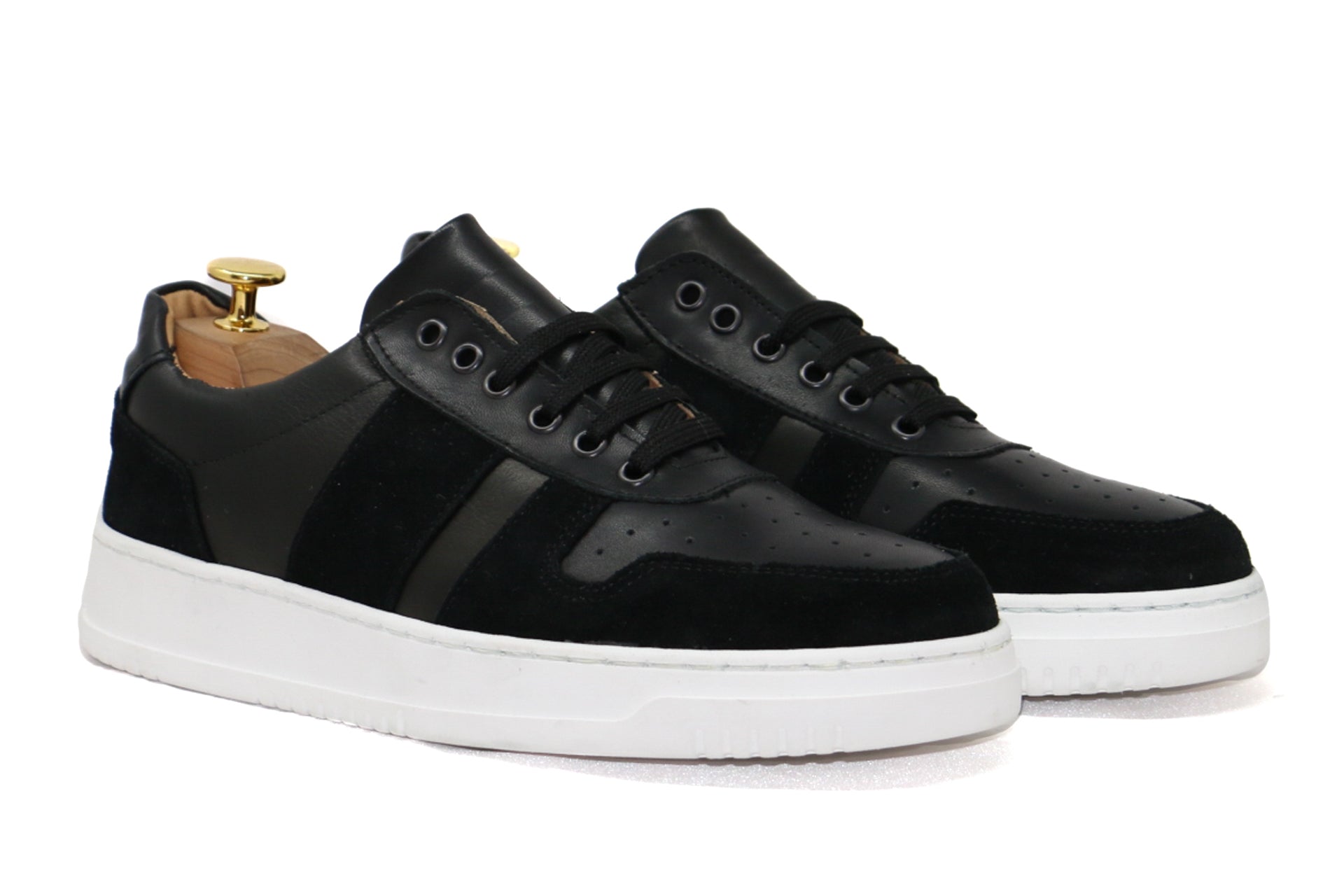 NEW YORK - BLACK CALF SNEAKERS