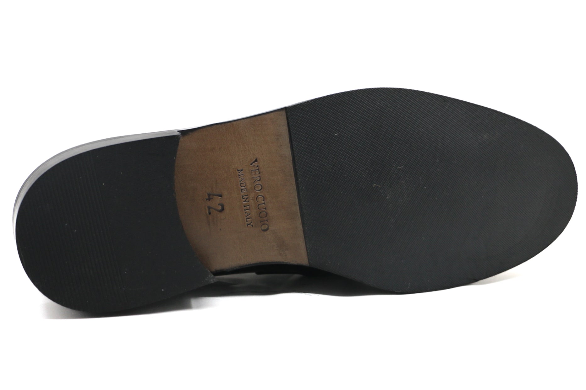 AVERSA- BLACK ABRASIVED LOAFERS