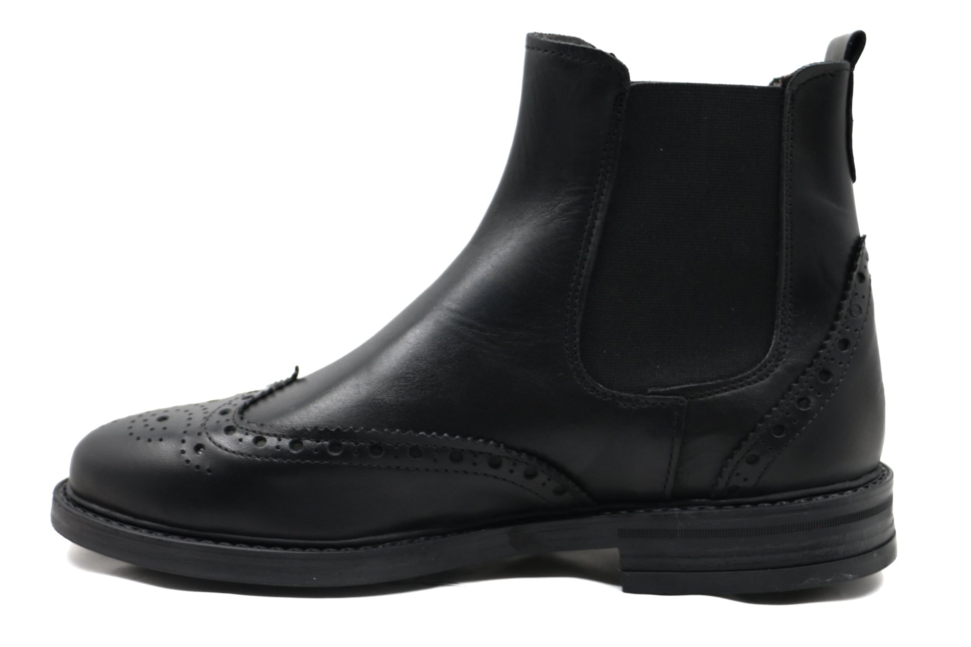 BRISTOL - BOTTINES CHELSEA EN CUIR DE VEAU NOIR