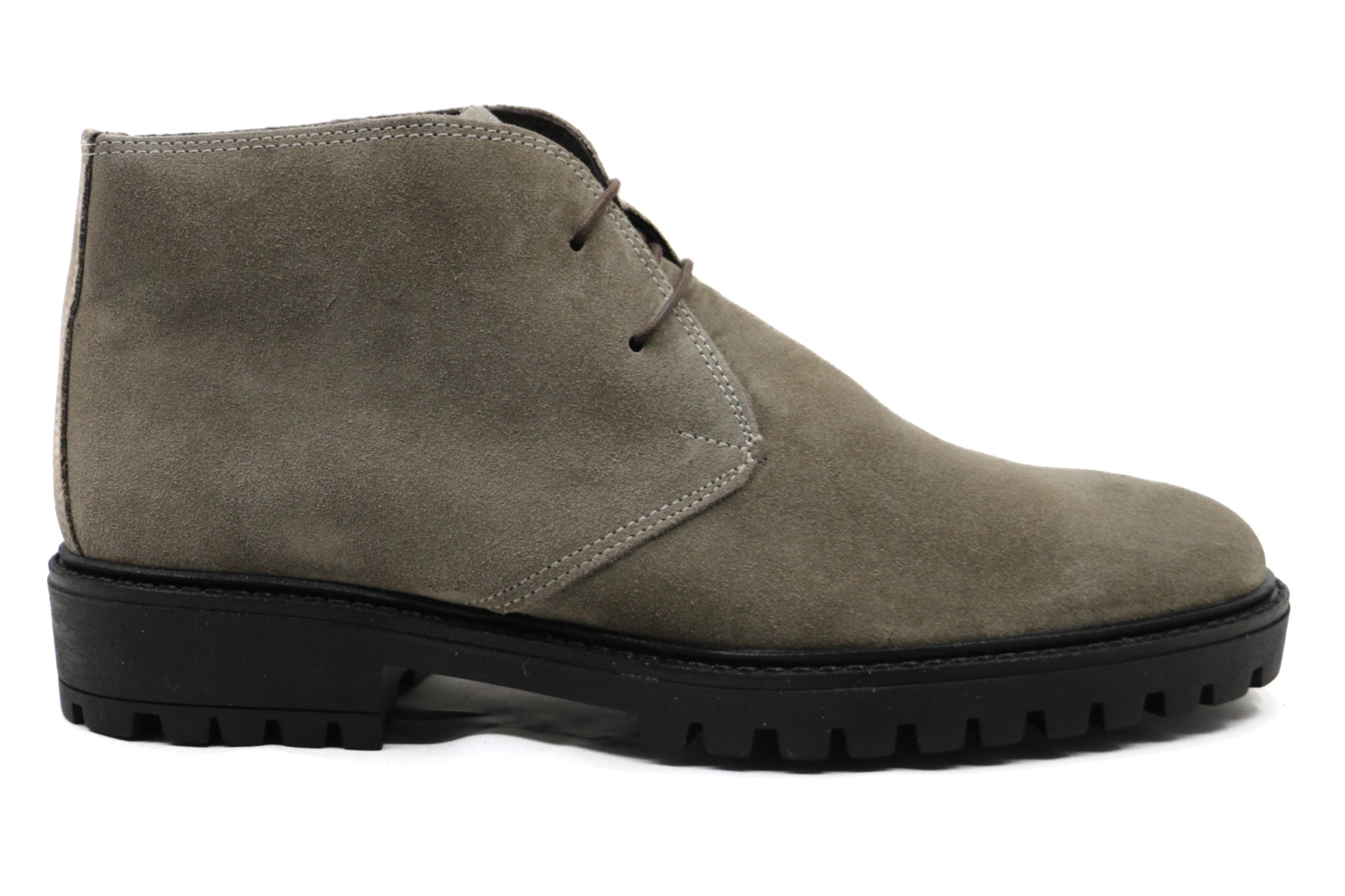 MOSCOU - BOTTINES EN DAIM TAUPE