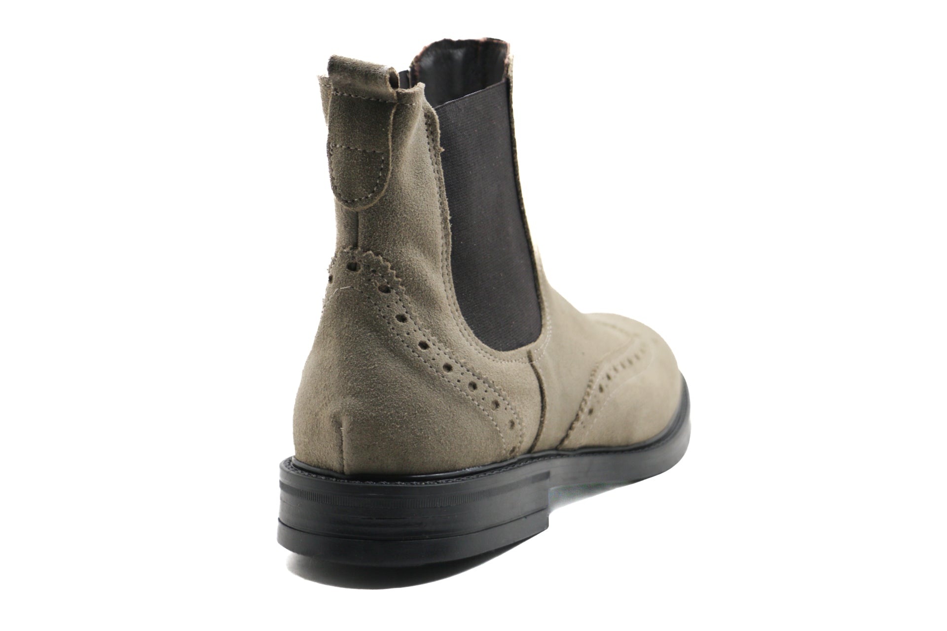 BRISTOL - BOTTINES CHELSEA EN DAIM TAUPE