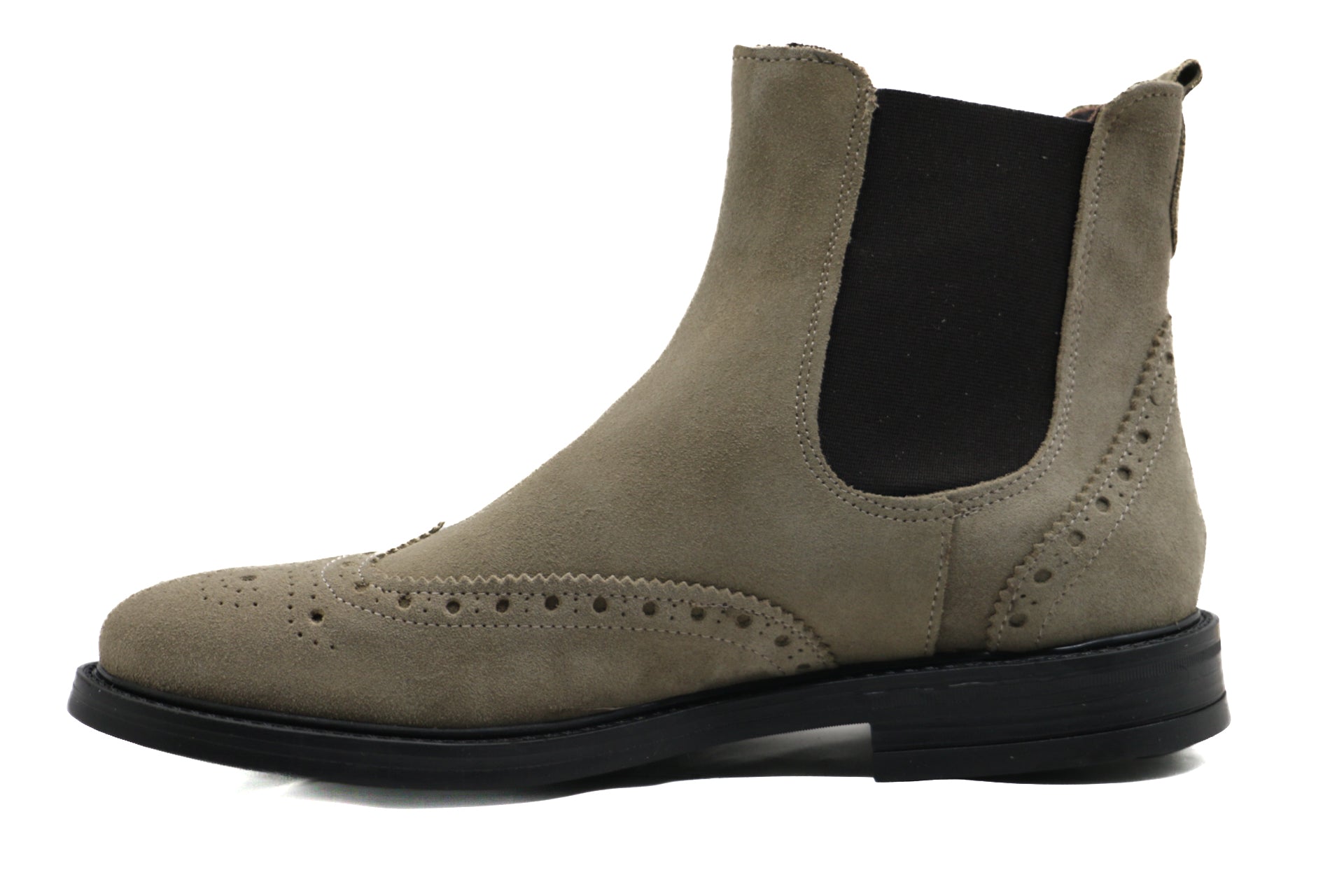 BRISTOL - BOTTINES CHELSEA EN DAIM TAUPE