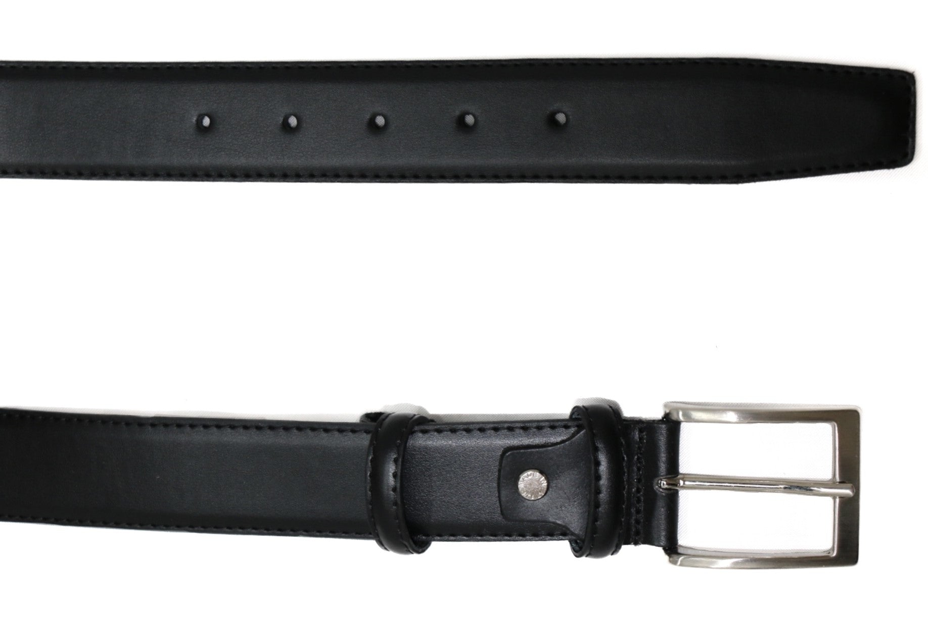 CEINTURE EN VEAU NOIR