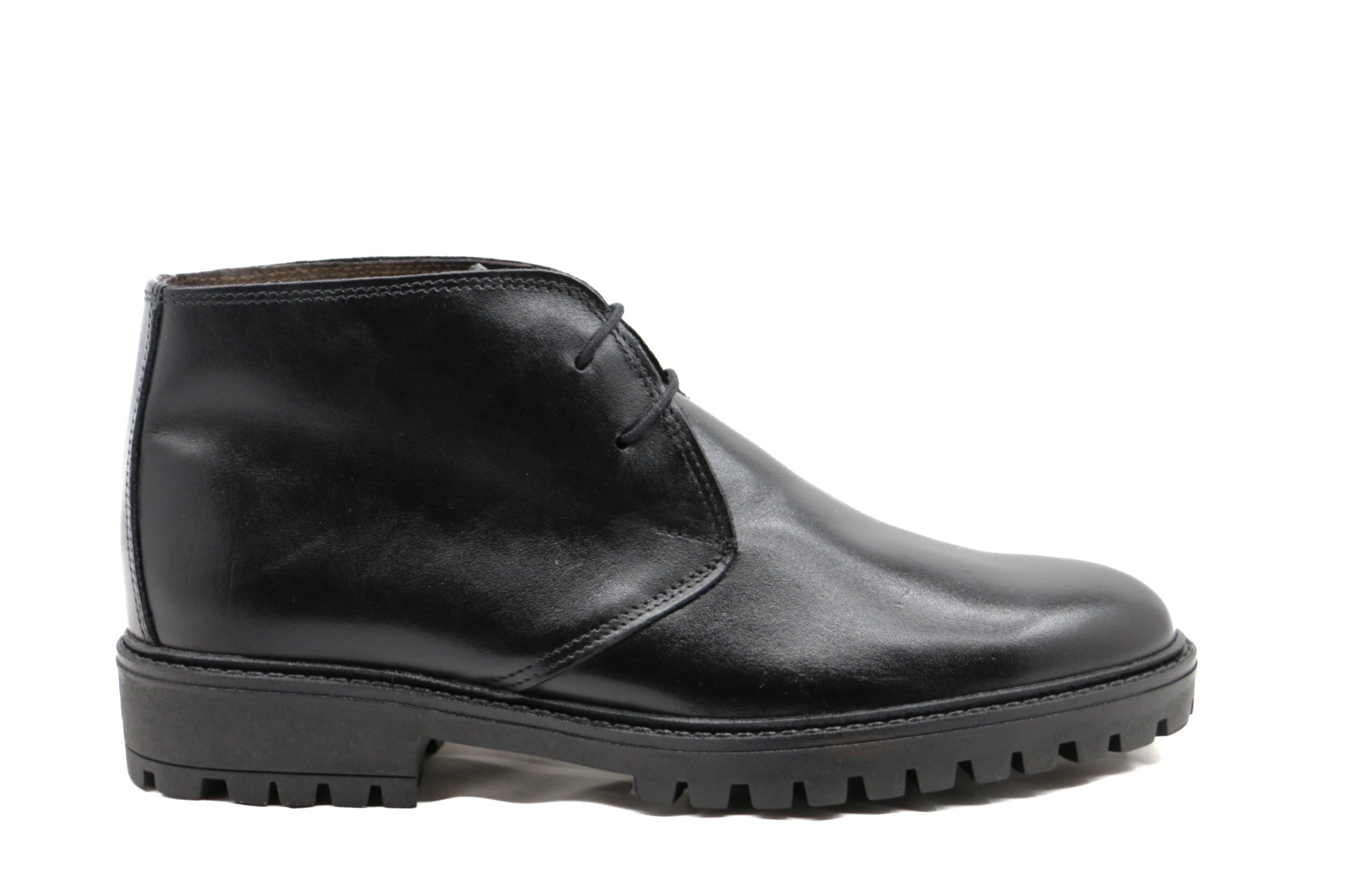 MOSCOW - BLACK CALF ANKLE BOOTS